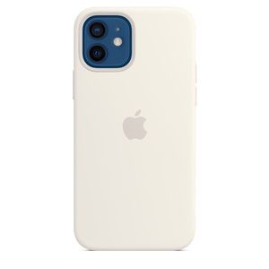 NWOT Apple iPhone 12 Pro Max Silicone Case with MagSafe - White